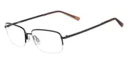 Flexon Melville 600 210 Men's Glasses Brown Size 53 - Private Health Rebate - Blue Light Block Available