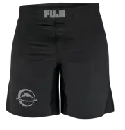 Fuji Baseline Kids Youth Black MMA BJJ No Gi Grappling Competition Fight Shorts