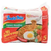 Indomie Instant Noodles Mi Goreng Instant Stir Fry Noodles 5 PACK Original