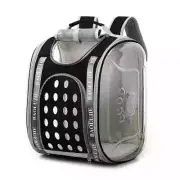 Pet Cat Dog Carrier Bag Backpack Cat Handbag Folding Portable Travel Transparent