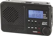 Portable AM/FM/SW Rechargeable Radio with MP3 Supports USB flash drive&Micro SD