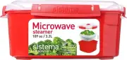 Sistema Microwave Steamer for Cooking Food and Vegetables with Steam Release ...