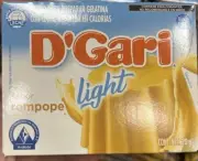 3 D'GARI Gelatin Dessert Sugar Free Rompope. Gelatina Light NO Azucar