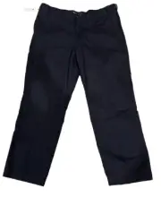 NWT Dockers CLASSIC Fit Cargo Black Pants Mens 40X30 All-Cotton