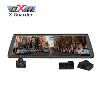 在飛比找PChome24h購物優惠-X-GUARDER AR850DS 9.88吋 前後3鏡頭分