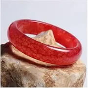 [Generic] Bracelet Bracelet Women Hand Carved Emerald Bracelet Ladies Party Favor (Color : D, Size : 57-58mm)