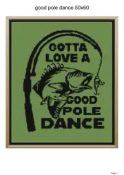 Good pole dance blanket pattern, 50x60", written and graph pattern