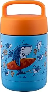 Avanti YumYum Kids Insulated Food Jar, 375 ml, Surfing Sharkie