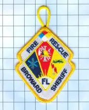 Fire Patch - BROWARD WITH POCKET LOOP