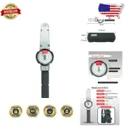 Durable Chrome Vanadium Torque Wrench - Precision 0-100 N.m Measurement