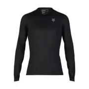 Fox Racing Flexair Ascent Mens Long Sleeve Jerseys-Black-2X-Large