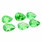 Enticing 0.99ct Pear Cut Green Color Natural Tsavorite Garnet Mined at Tanzania