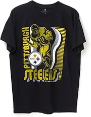 Junk Food Clothing Pittsburgh Steelers Run BCK Flea Market Tee