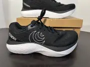Topo Athletic Atmos Running Shoes Sneakers Black/White Womans Size 11