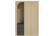 DD Atta Curved 2 Door 3 Drawer Cupboard