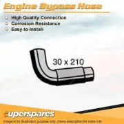 1 x Engine Bypass Hose 30 x 210mm for Daihatsu Feroza F310 1.6L 4 cyl 16V EFI (for: Daihatsu)
