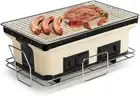 Healthy Choice BBQ Tabletop Grill - Hibachi Japanese Korean Style Traditional...