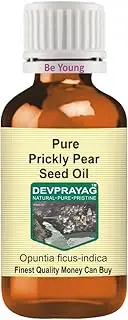 Devprayag Pure Prickly Pear Seed Oil (Opuntia ficus-indica) Natural Therapeutic Grade 100ml (3.38 oz)