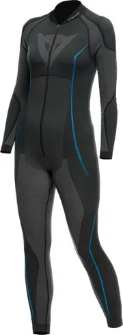 Dainese Dry, functional suit women , color: Black/Blue , size: M