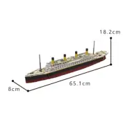 C7670 Passenger Liner Ocean Liner Ship Model Building Toys 2175 Pieces