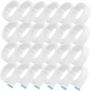 SOESFOUFU 20 Rolls Non Woven Eyelash Extension Tape Breathable Adhesive Lash Tape for Makeup Salons Skin Friendly Easy to Apply Remove for Lash Extension Supplies