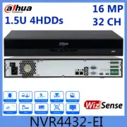 Dahua NVR NVR4432-EI 16MP 32 channel 1.5U 4HDDs WizSense Network Video Recorder