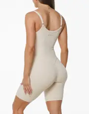 Core Unitard - Oatmeal