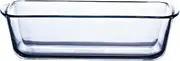 Synergy Trading Pyrex Pyrex Heat Resistant Glass Container Loaf Dish Cake Pan Cake Pan Pound Cake Pan Oven Microwave Safe 28x12 1.5L Square