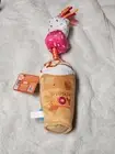 EXCLUSIVE Limited Edition NWT 2024 Bark Dunkin Signature Latte Dog Toy - 2 Pack