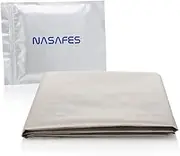 Emf Protection Fabric, Conductive Fabric, Faraday Fabric, Conductive Thread, Emf Protection Cell Phone, Emf Blocker, Emf Shielding, Anti Radiation, Rfid Fabric, Rf Shield, Wifi Blocker 36.2" X 42.4"