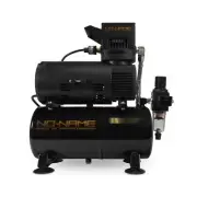 NO-Name Quiet Compressor for Airbrush with air Tank Model Tooty (Piston Type)...