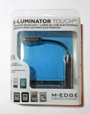 M-Edge E-Luminator Touch E-Reader Booklight for Amazon Kindle Kobo Nook New Seal