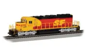 Bachmann EMD SD40-2 Santa Fe #5077 SPSF Scheme - Sound/DCC - HO Scale