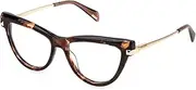 [Police] Frame VPLP49 02AD Bright Light Havana 53/16/140 Woman, 02ad Havana Clear Glossy, 53/16/140