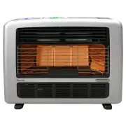Rinnai Granada 252 Radiant Convector 25MJ LPG Heater - Silver 252SL2