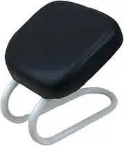 Kneeling Meditation Seat for Women, Lightweight Prayer Bench for Yoga and Home Use, Black