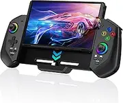 KICKDOT Switch Controllers with Hall Joystick for Nitendo Switch/OLED, Switch Pro Remote Controller with Macro/RGB Light/Turbo/Dual Motor,Programmable Joypad Replacement for Nintendo Switch Controller