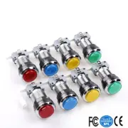 8pcs/Arcade Game Machine Mame Jamma Illuminated Button LED arcade plated buttons