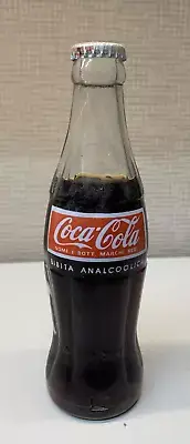 COCA COLA ITALY BOTTLE BIBITA ANALCOOLICA (SOFT DRINK) UNOPENED 19CL