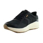 Dr. Scholl's Hannah Retro Women's Athletic Black Ribbed