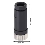 For NMEA 2000 N2K Field Installable Connector External Thread M12 Female 5 Pin f