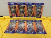 Lot (8) Pokemon XY Steam Siege Blister Blackstar Lucario & Floette Packs Sealed
