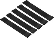 uxcell X-Heavy Resistance Bands, 5 Pack TPE Elastic Workout Bands Exercise Loop 1.1mm Thick for Working Out Gym Strength Training Yoga Pilates, Black