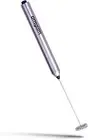 Electric Milk Frother Foamer, Portable Mini Mixer, Stainless Steel