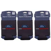 3x The Stubby Club Ford Performance Magnetic Stubby Beverage/Drink Can Holder
