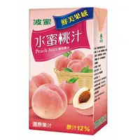 在飛比找PChome24h購物優惠-波蜜 水蜜桃汁(300mlx6入)