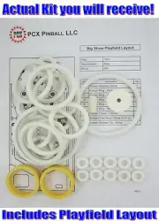 1974 Bally Big Show Pinball Machine Rubber Ring Kit