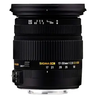 SIGMA 17-50mm F2.8 EX DC OS HSM 公司貨 贈UV保護鏡+專業清潔組