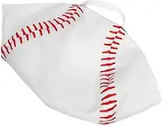 Cabilock Plush Toy Storage Bag Baseball Bean Bag Chair Cover Beanbag for Storage Kids Toy Supply Stuffed Animal Accessory