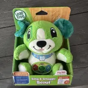 Sing And Snuggle 8" Scout By Leap Frog Interactive Plush Age 6+Month Green